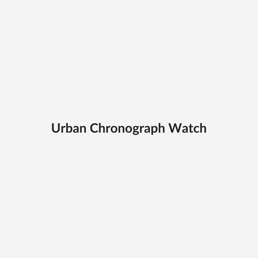 Urban Chronograph Watch placeholder image