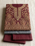 SALAQH Maroon with Vintage Floral