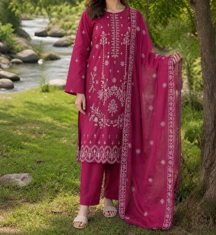 Vezo art By GSSFA | Unstiched Fabric.