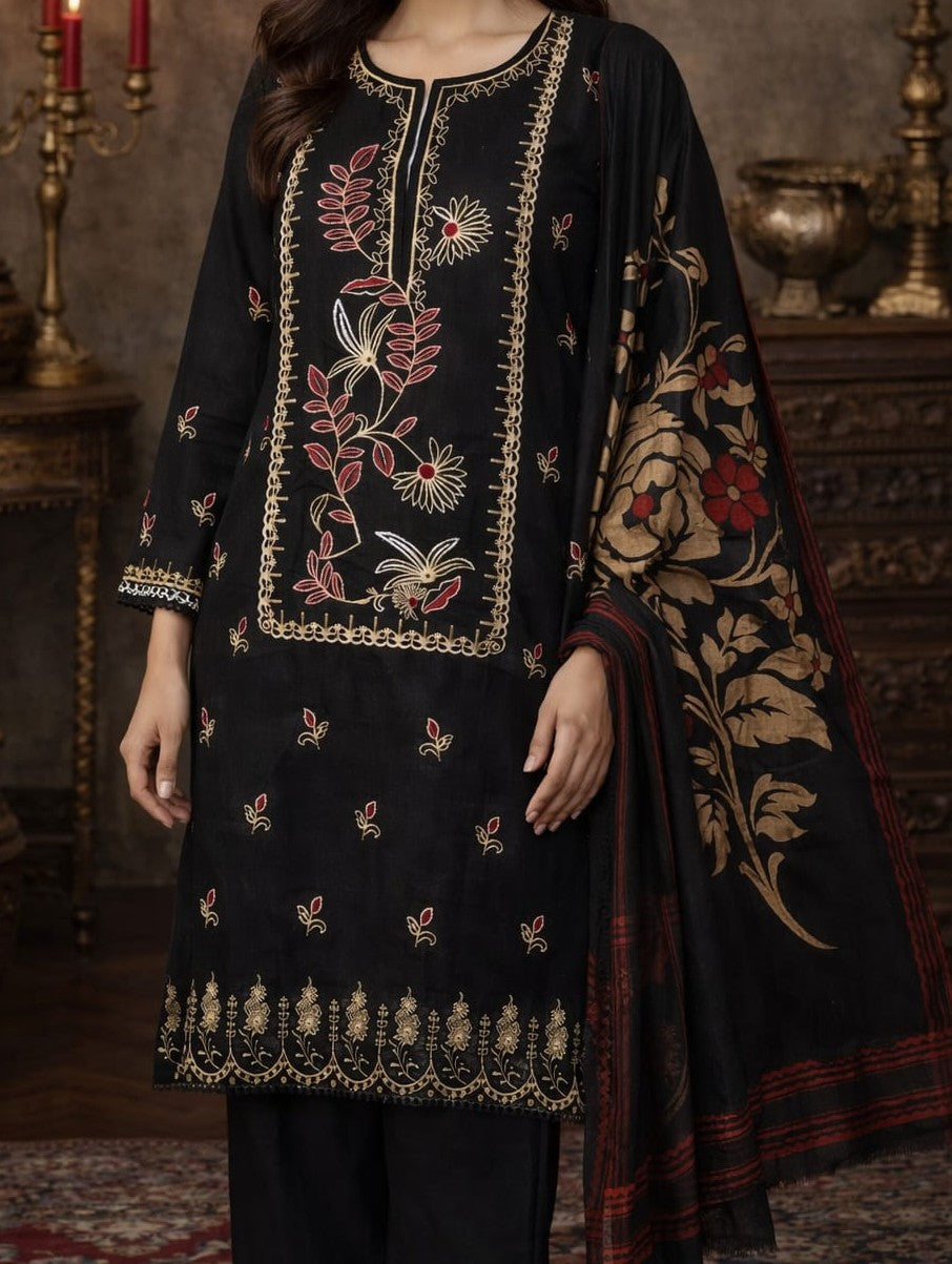 Warisha art By GSSFA | Unstiched Fabric.
